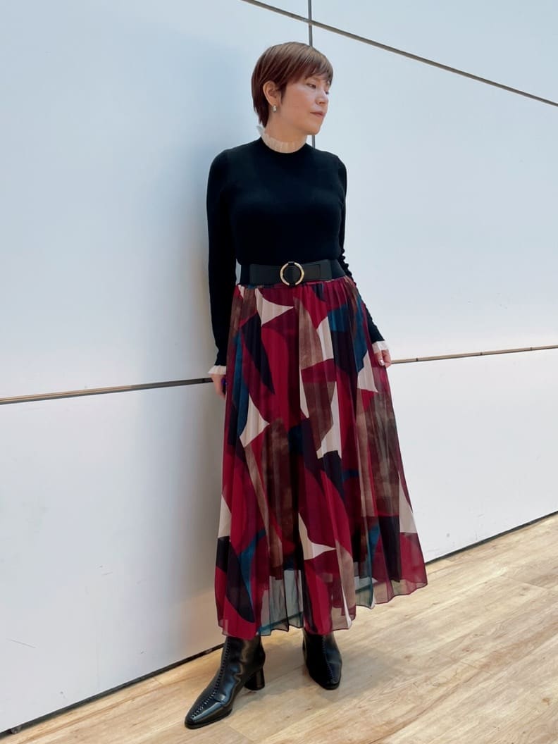 スタッフが選ぶ！この秋注目のニットスタイリング