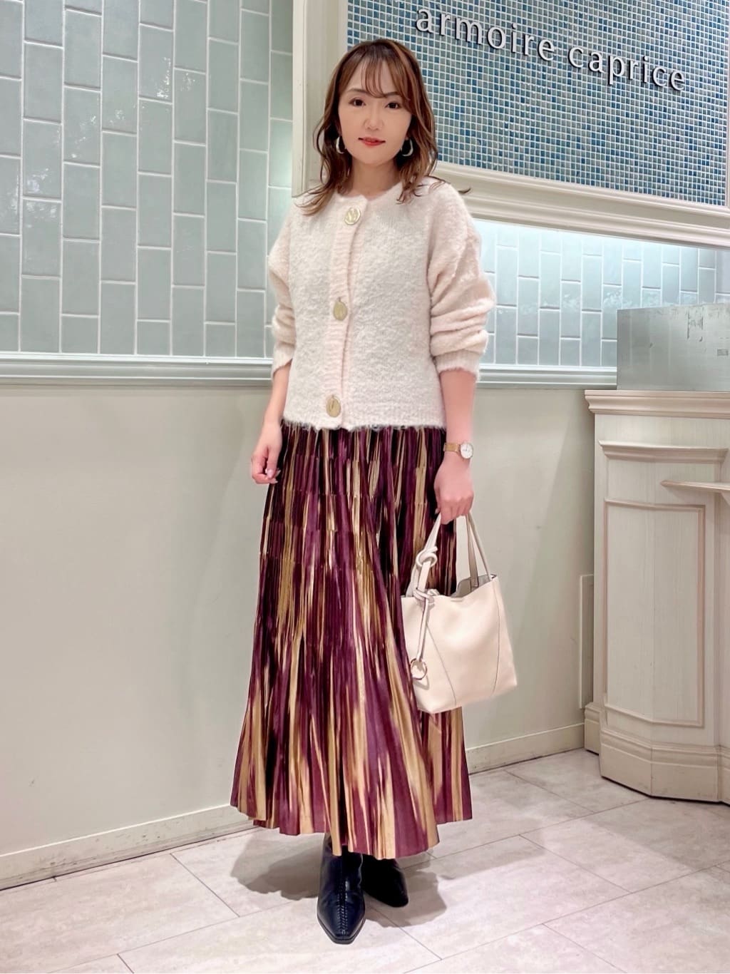 スタッフが選ぶ！この秋注目のニットスタイリング