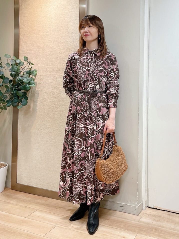 【STAFF STYLING】柄アイテムで秋のおしゃれをアップデート