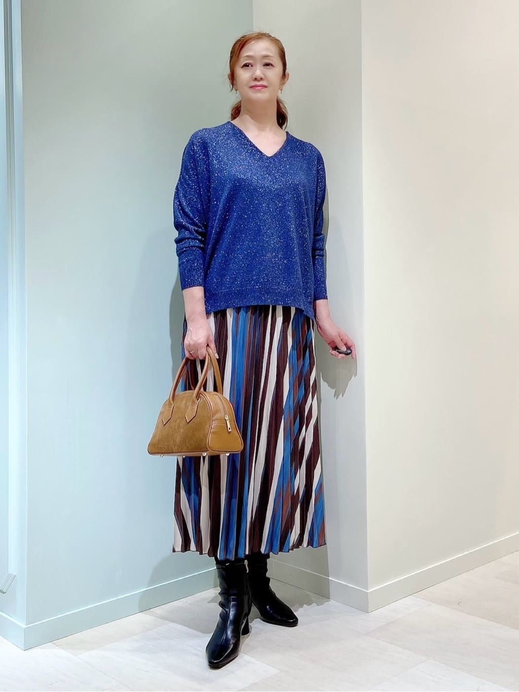 【STAFF STYLING】柄アイテムで秋のおしゃれをアップデート