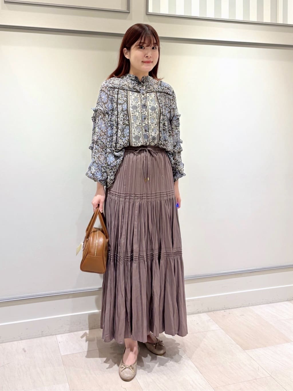 【STAFF STYLING】柄アイテムで秋のおしゃれをアップデート