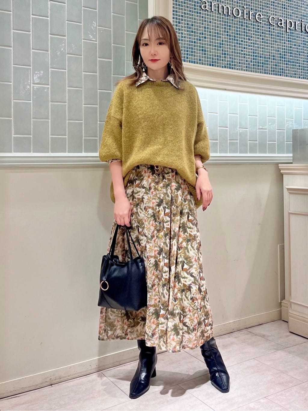 【STAFF STYLING】柄アイテムで秋のおしゃれをアップデート