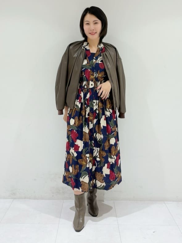 【STAFF STYLING】柄アイテムで秋のおしゃれをアップデート