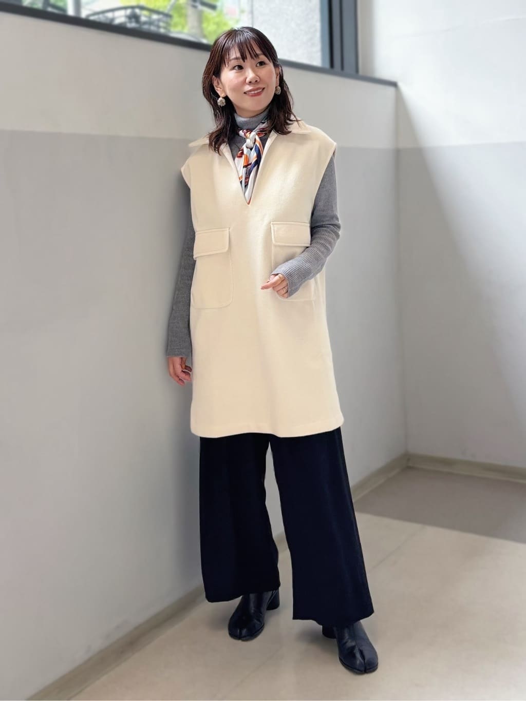 スタッフおすすめ！着こなしの軸になる 上品ボトムスコーデ