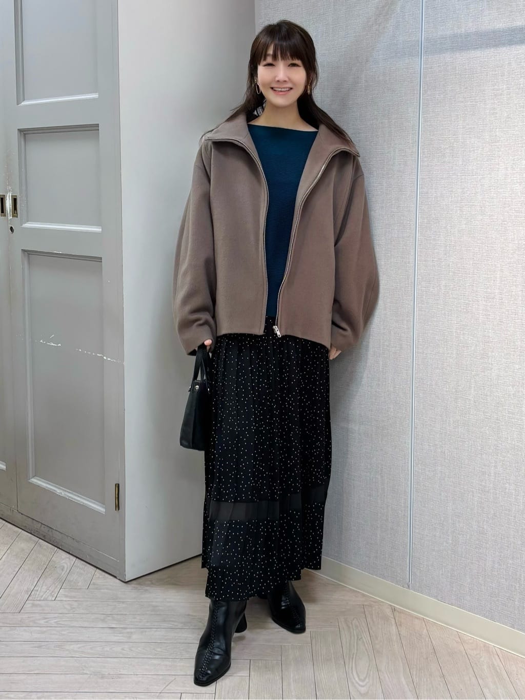 身長別アウターコーデ