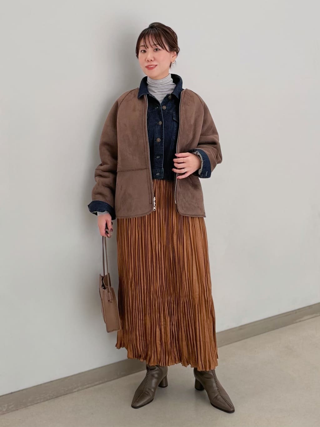 2WAYショートムートンコート