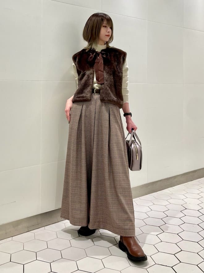 人気スタッフが着こなす！品よく決まる冬のスタイリング