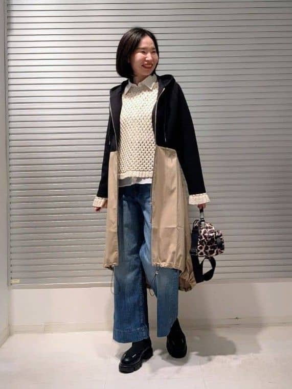 軽やか素材で春を先取り◎春アウタースタイリング