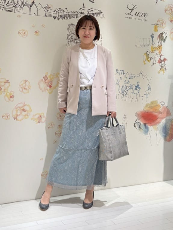 軽やか素材で春を先取り◎春アウタースタイリング