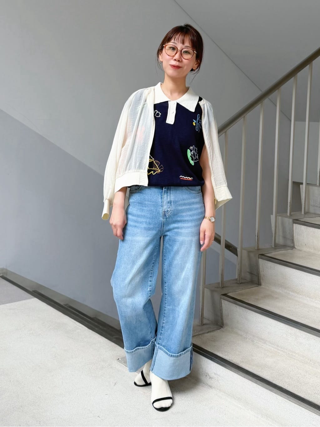 人気スタッフが着こなす、春のパンツスタイル