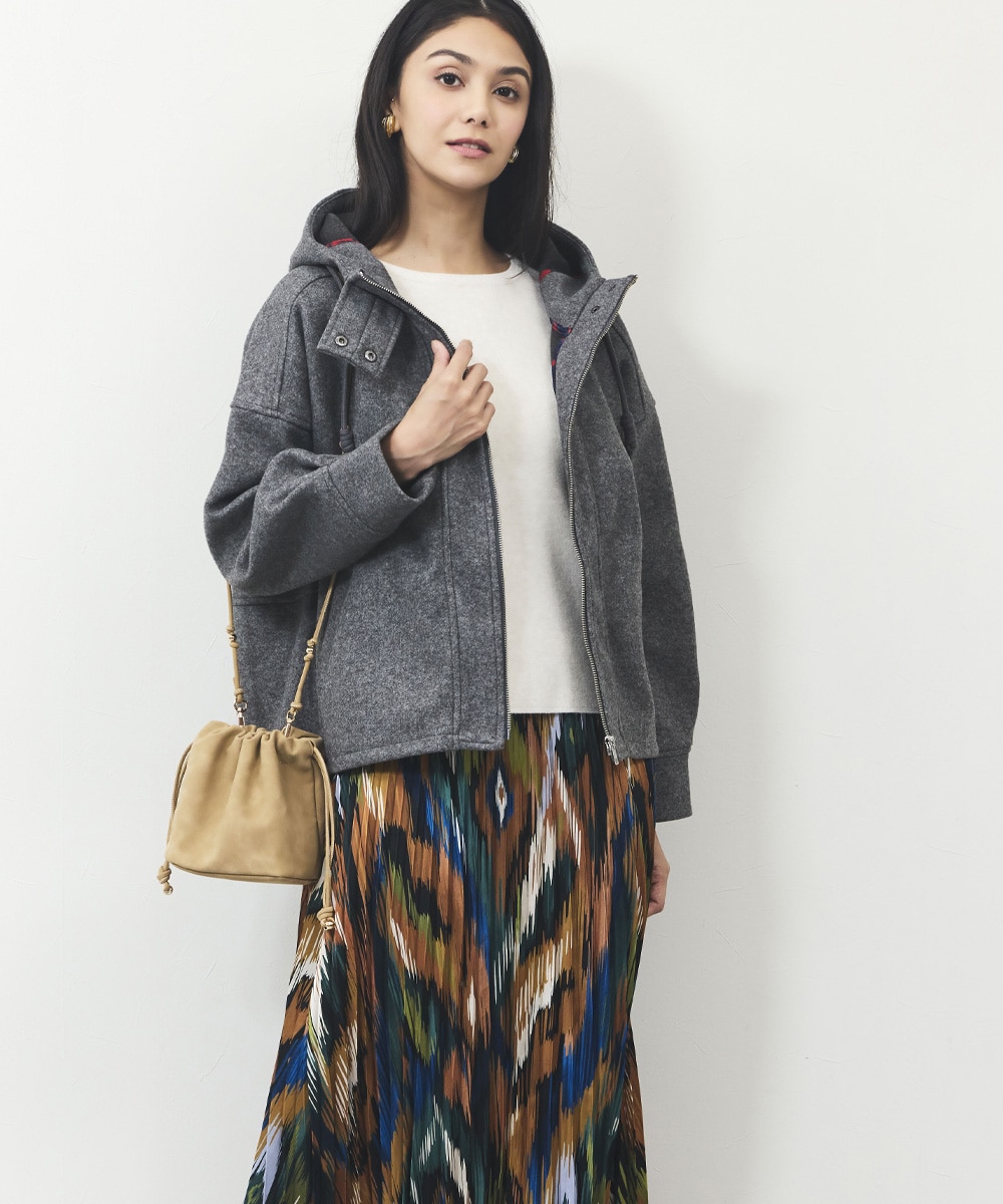 ウールメルトンコート