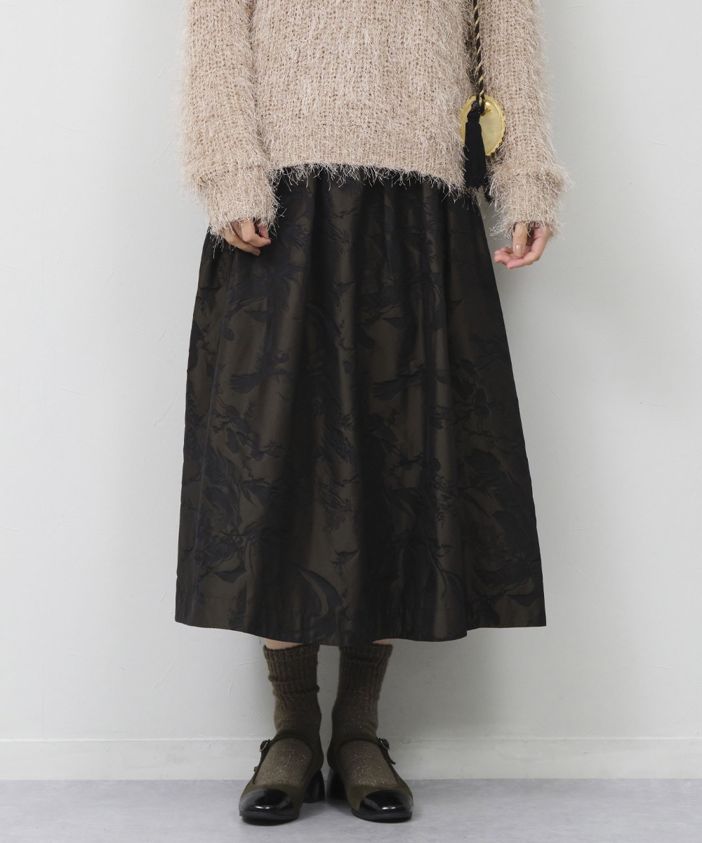 バードジャカードスカート
