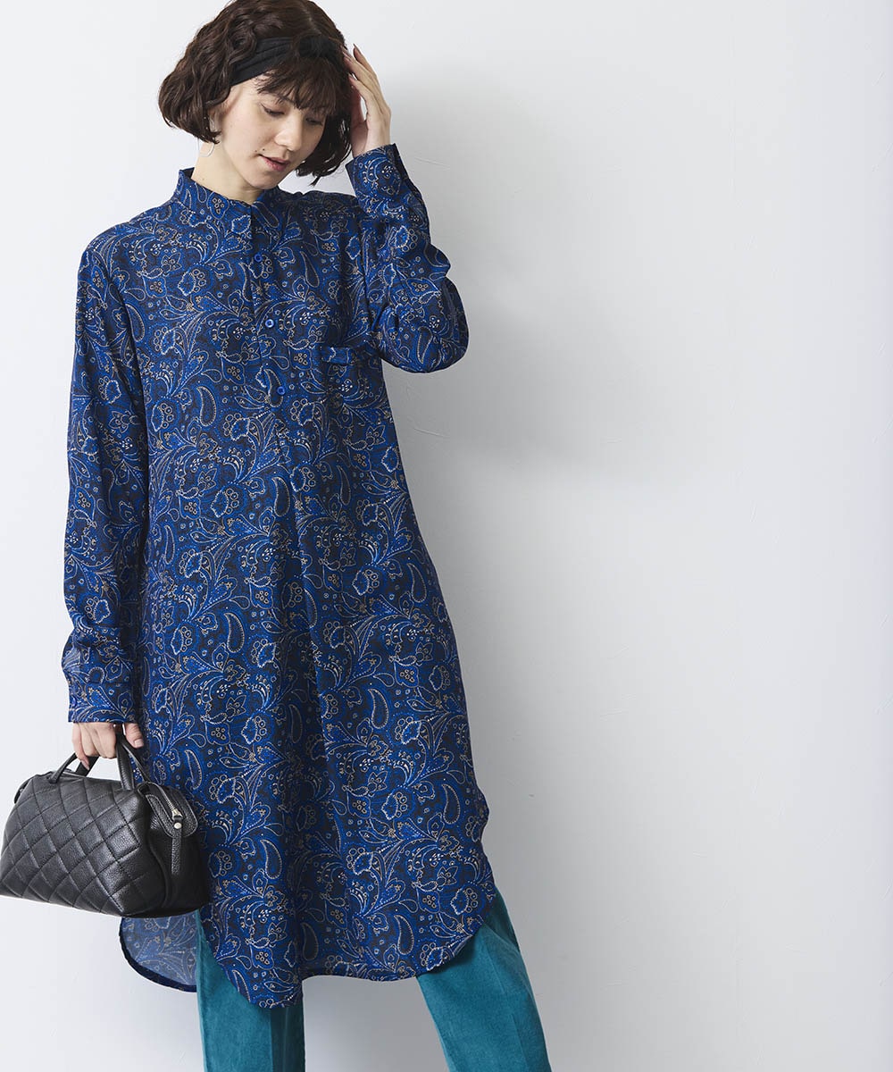 ペイズリーワンピース