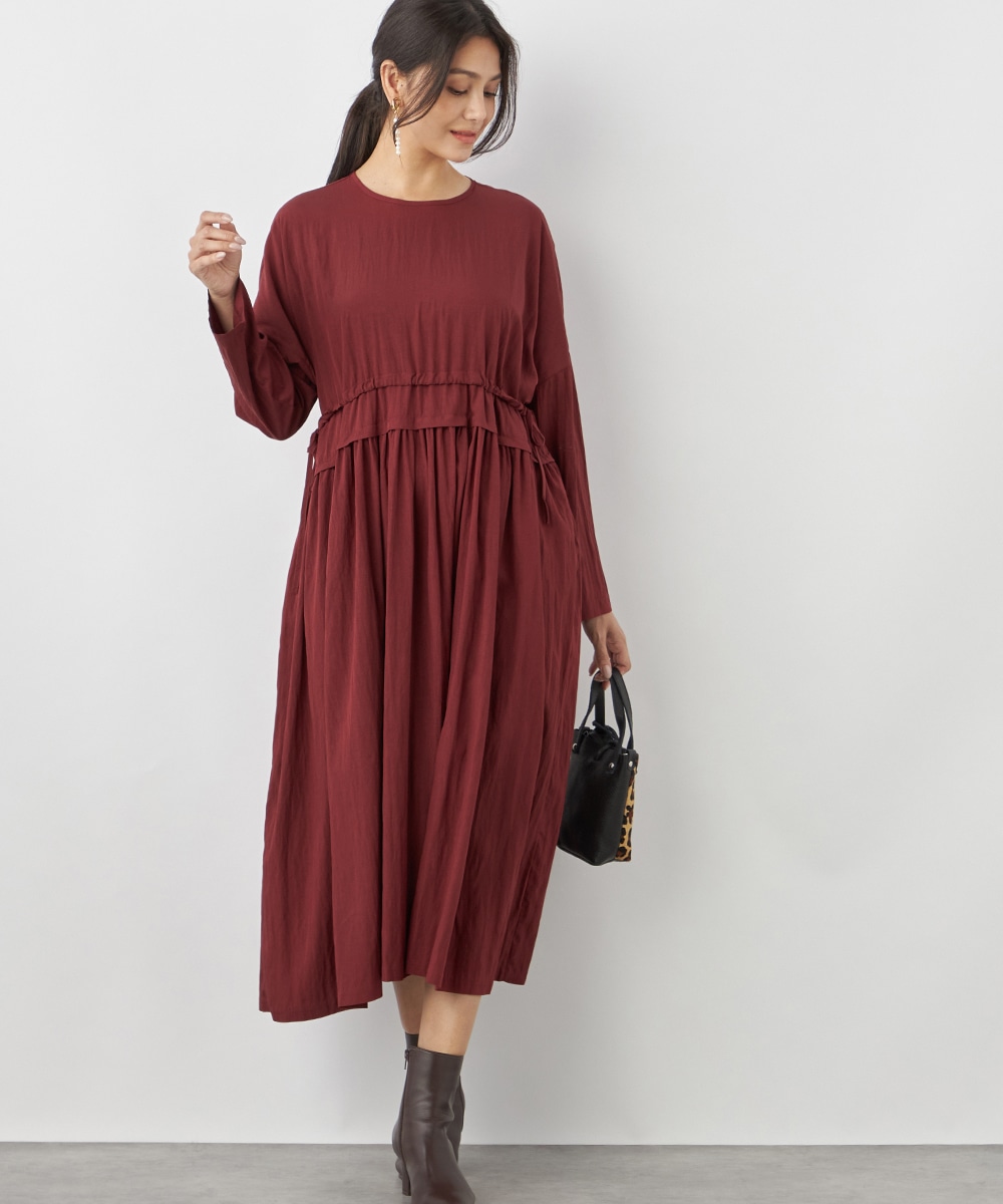  armoire capriceのウエストデザインワンピース