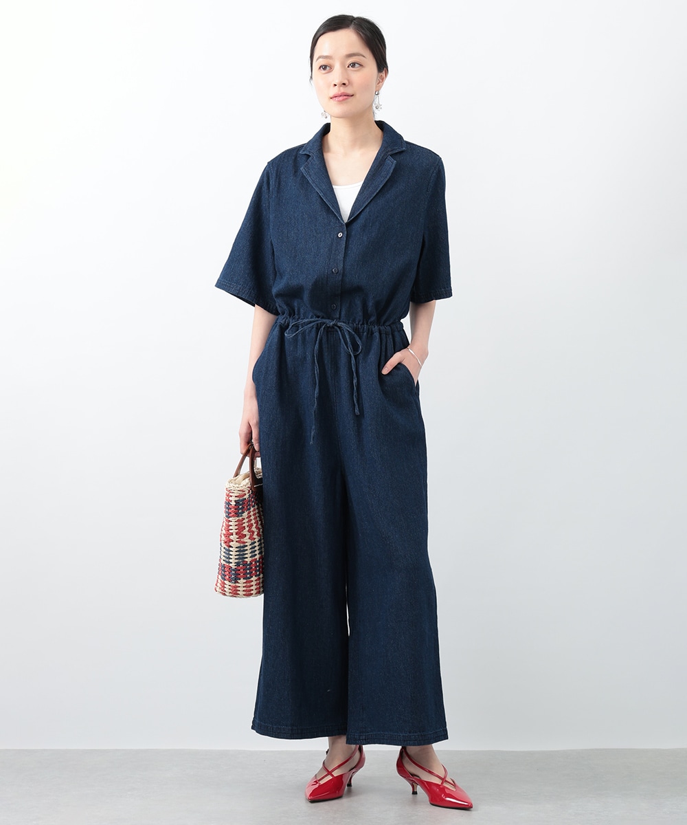 デニムコンビネゾン