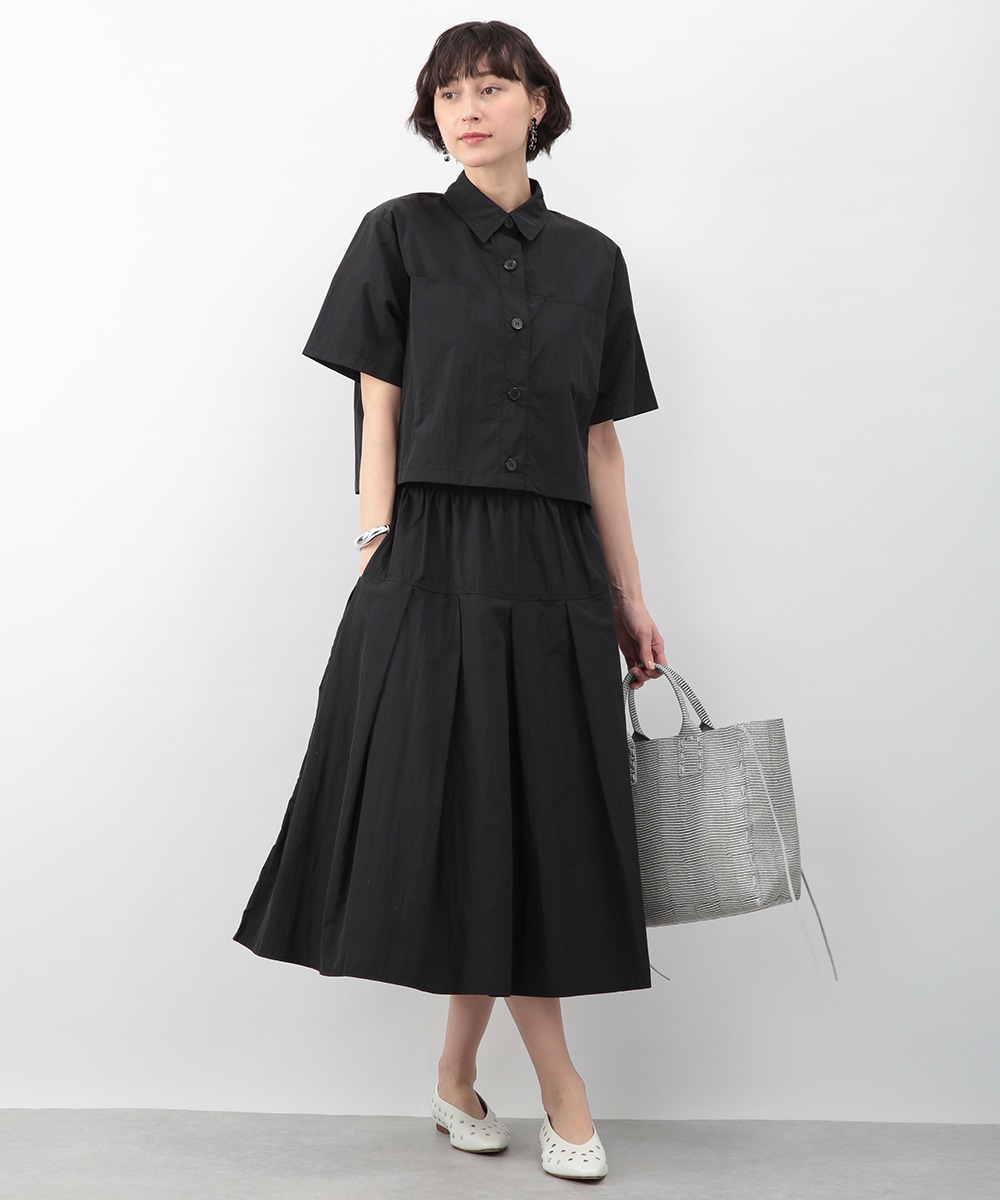 ボックスシャツ×スカートセット