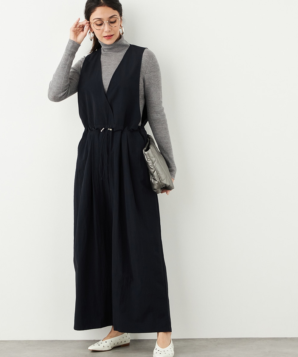  armoire capriceのナイロンコンビネゾン