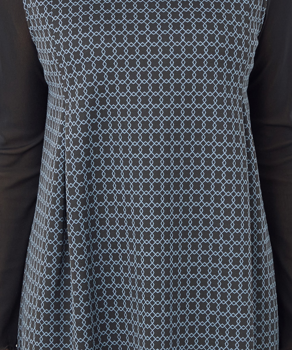 スクエアジャカードワンピース