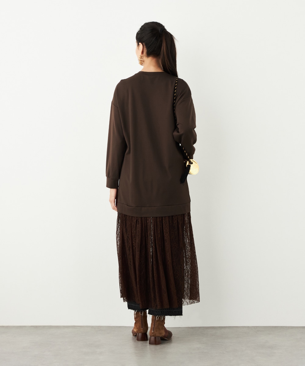 レース切り替えワンピース