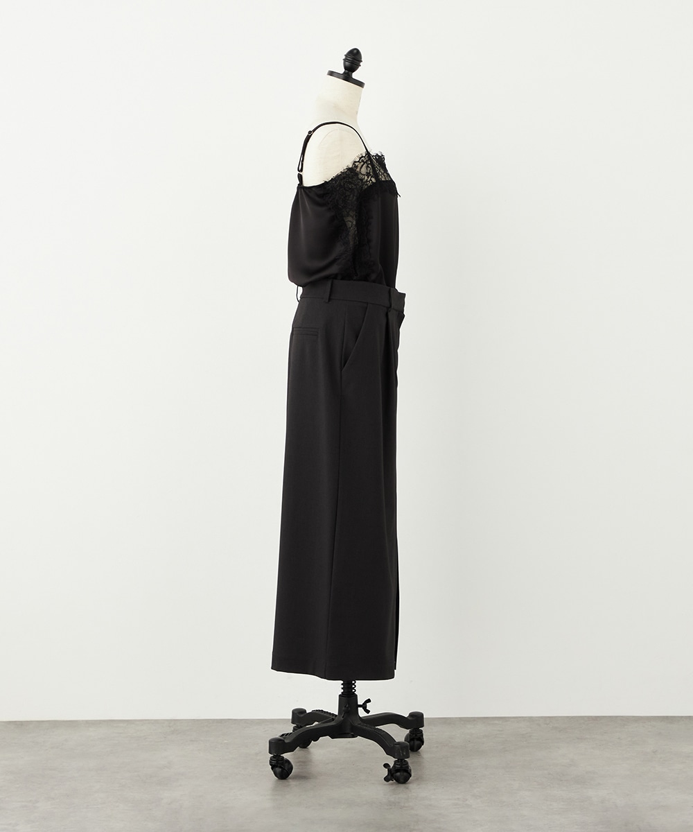 レースキャミドッキングワンピース