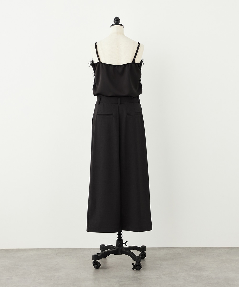 レースキャミドッキングワンピース