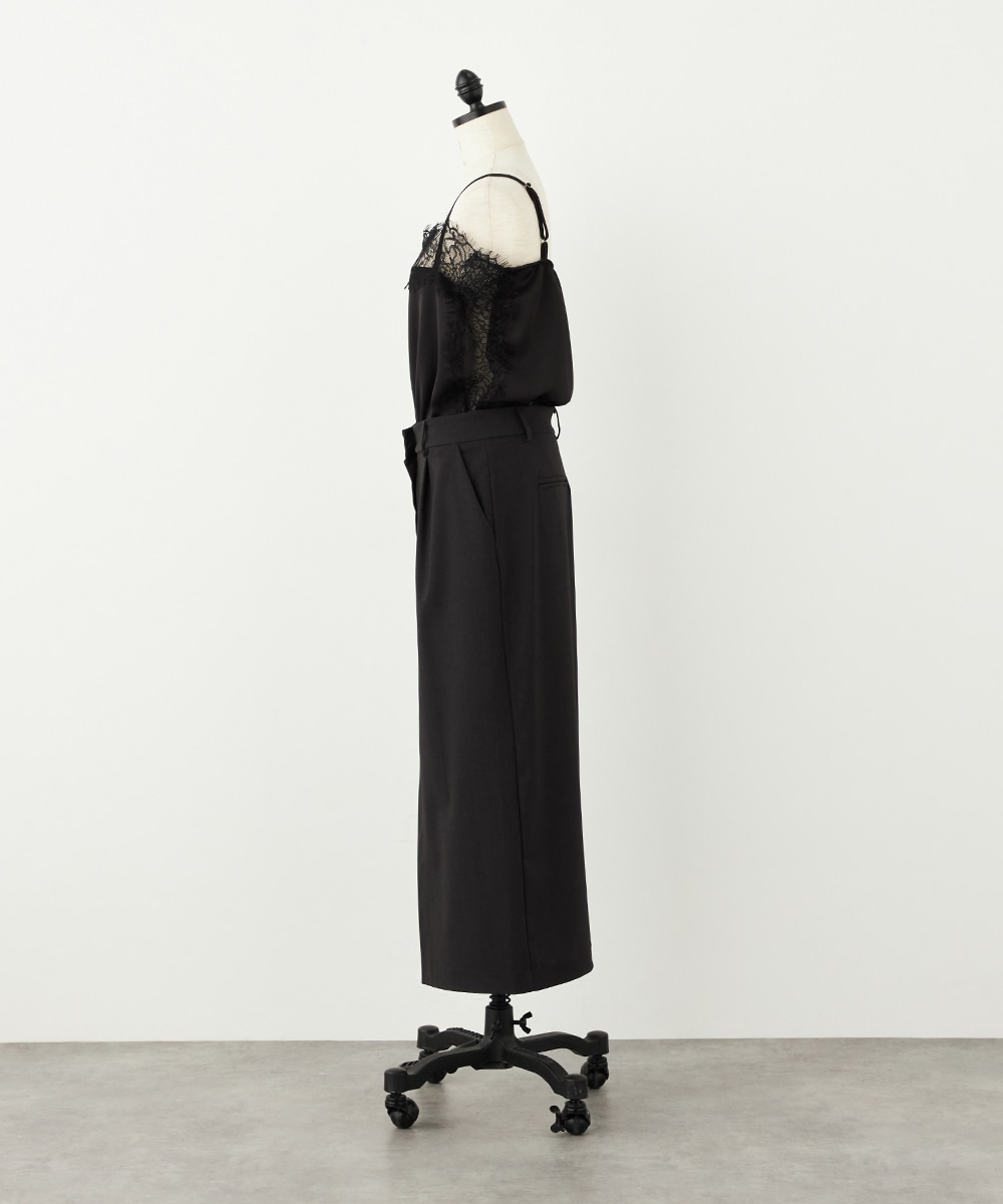 レースキャミドッキングワンピース