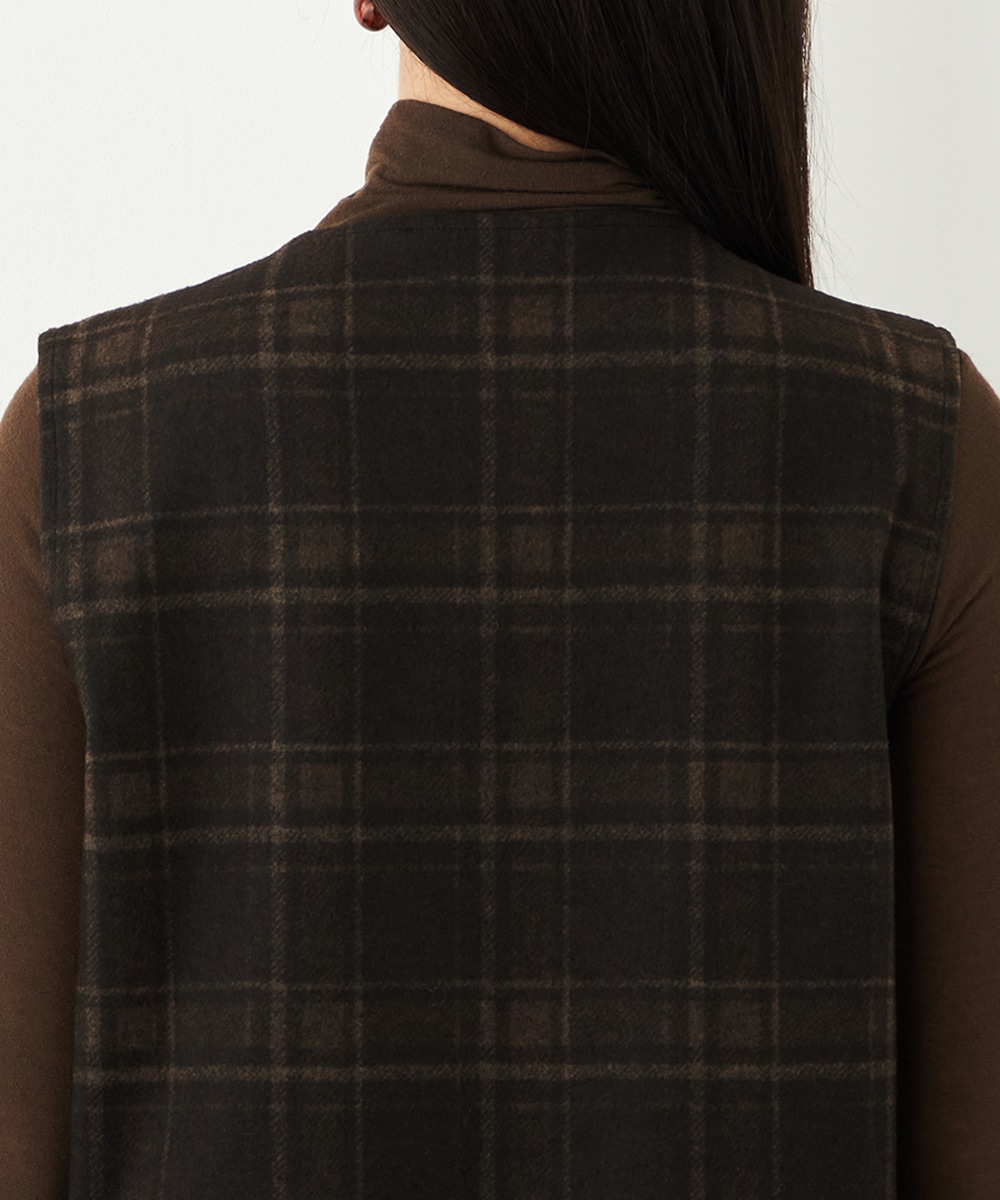 チェックジャンパースカート