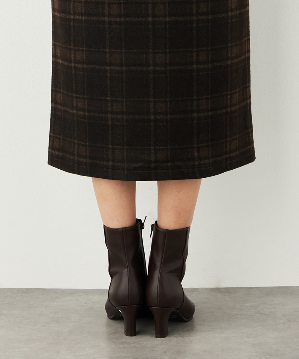 チェックジャンパースカート