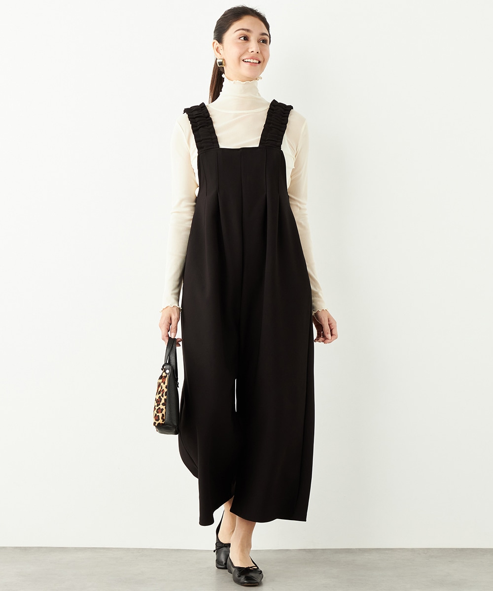  armoire capriceのギャザーバンドコンビネゾン