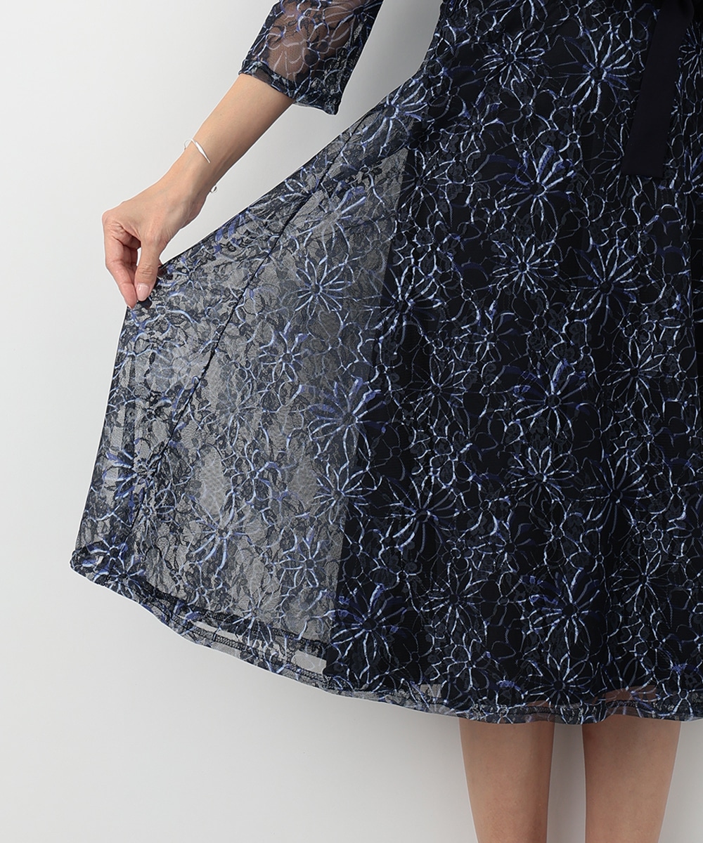 フラワーレースワンピース