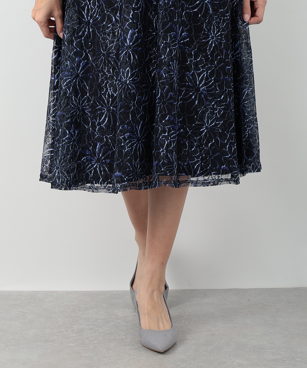 フラワーレースワンピース