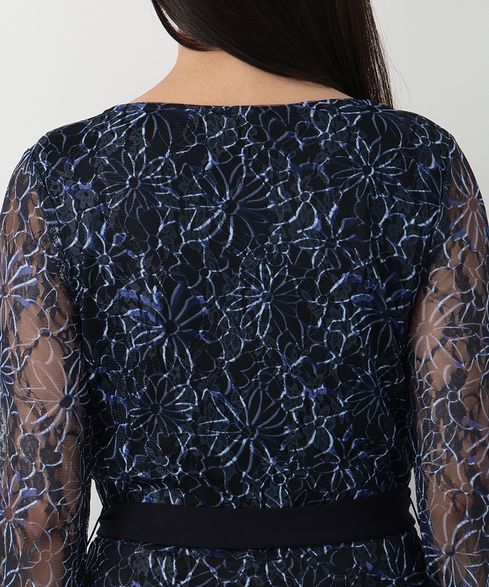 フラワーレースワンピース