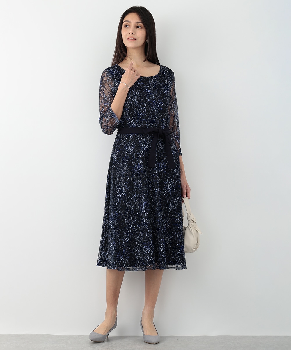 フラワーレースワンピース