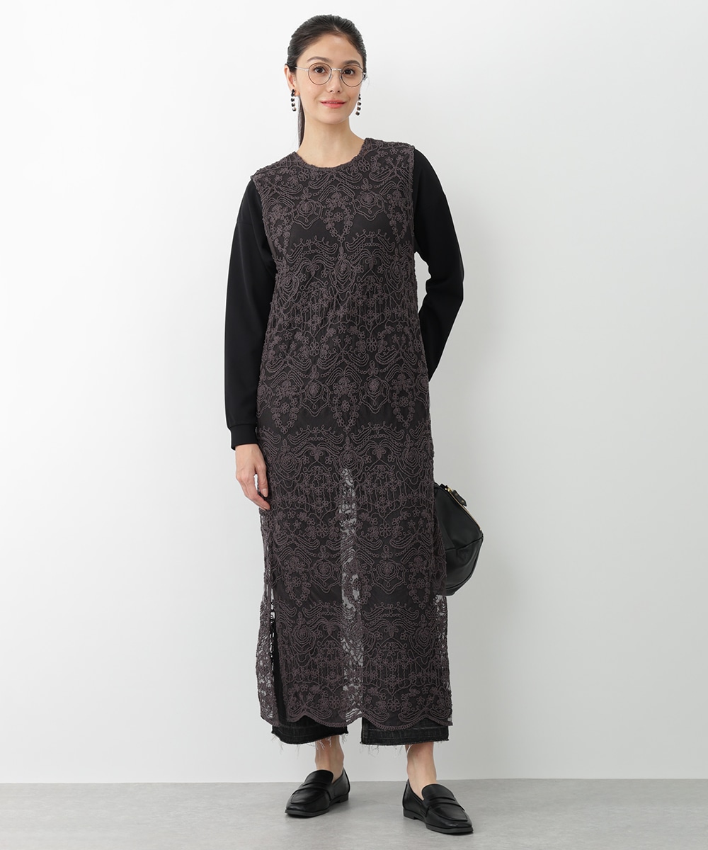  armoire capriceのヴィンテージレースワンピース