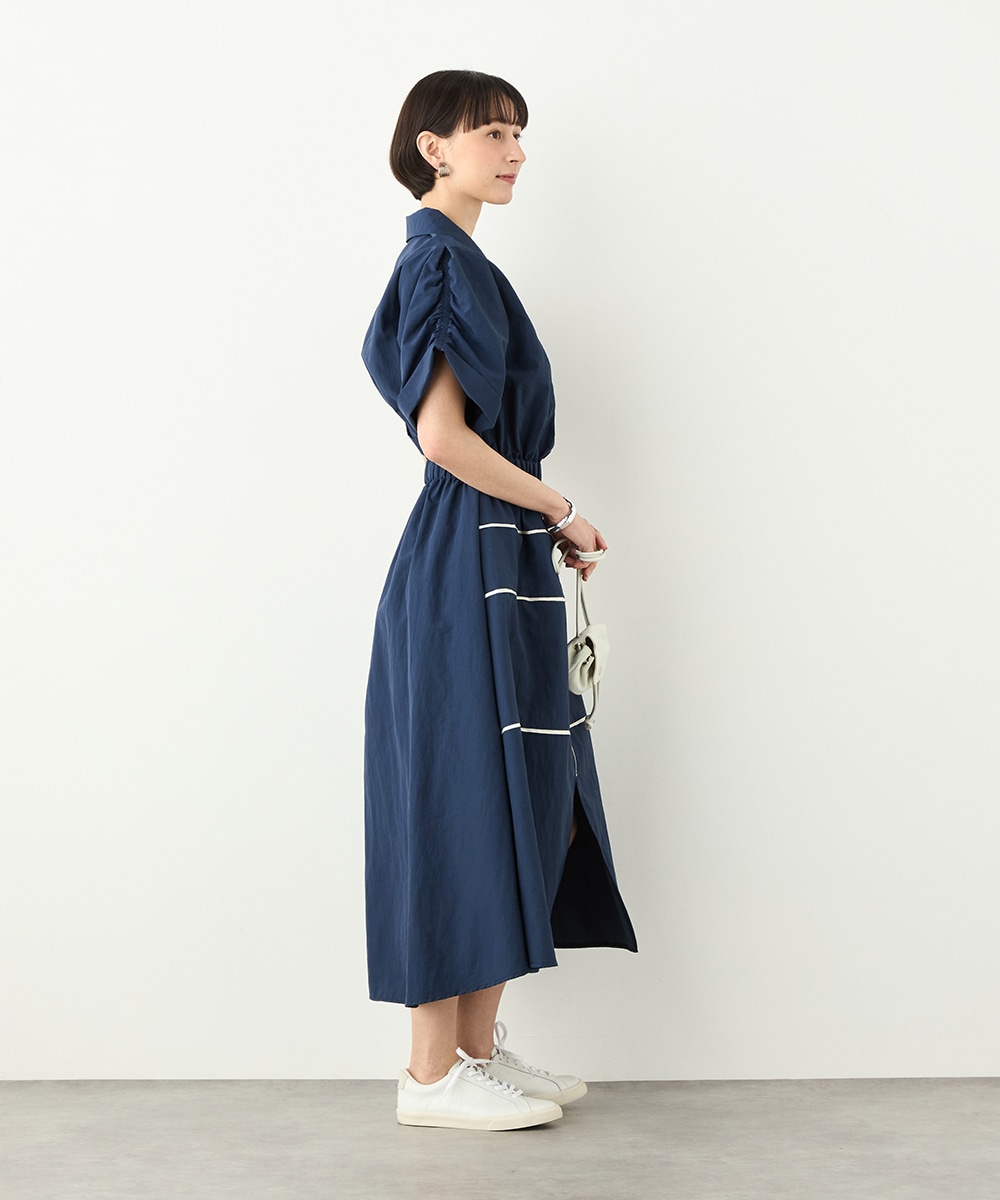 フロントZIPラインワンピース