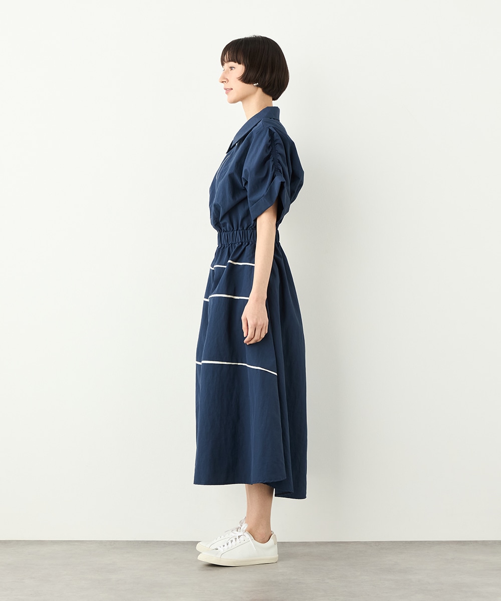 フロントZIPラインワンピース