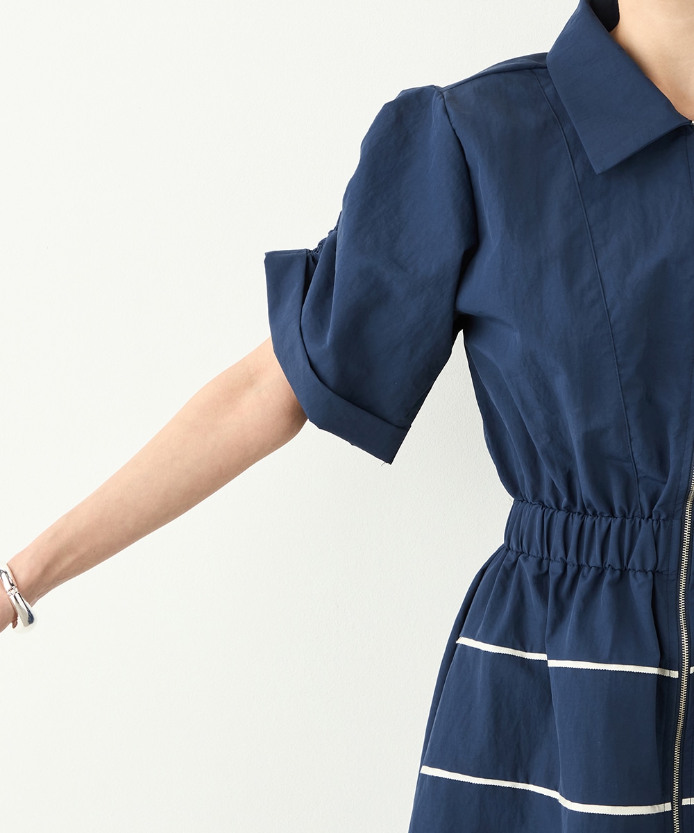 フロントZIPラインワンピース