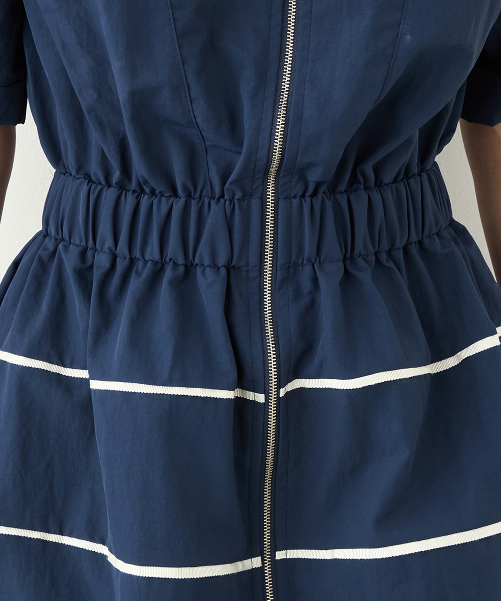 フロントZIPラインワンピース