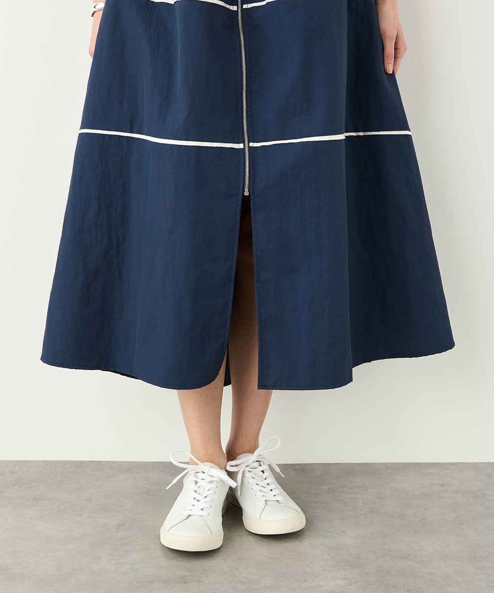 フロントZIPラインワンピース