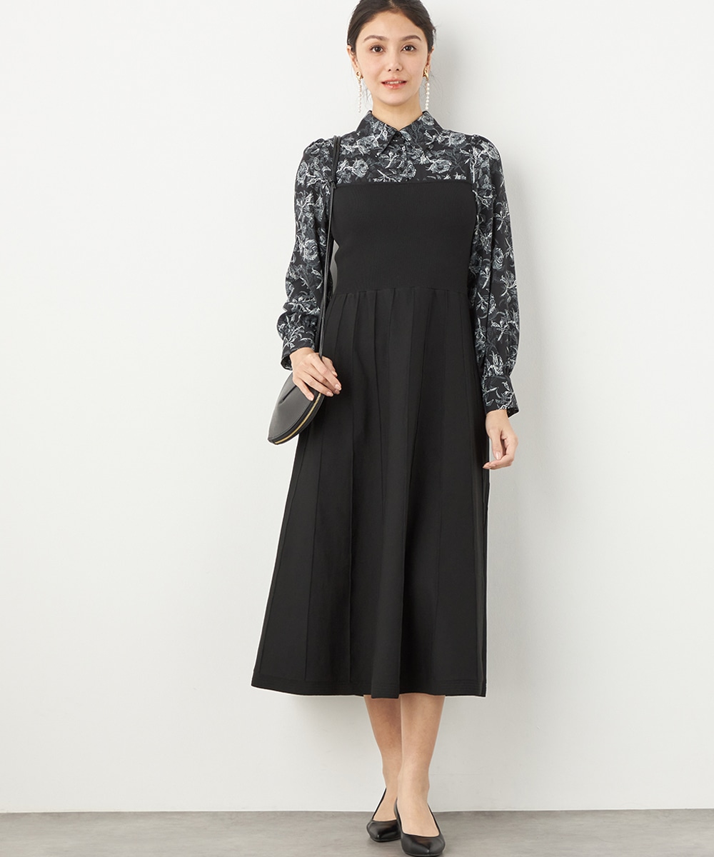 ビスチェドッキングワンピース