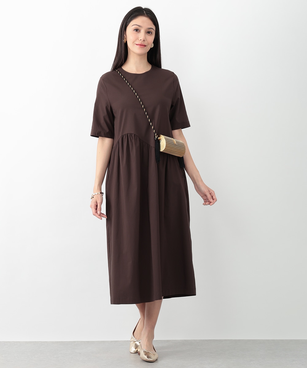 デザイン切り替えワンピース