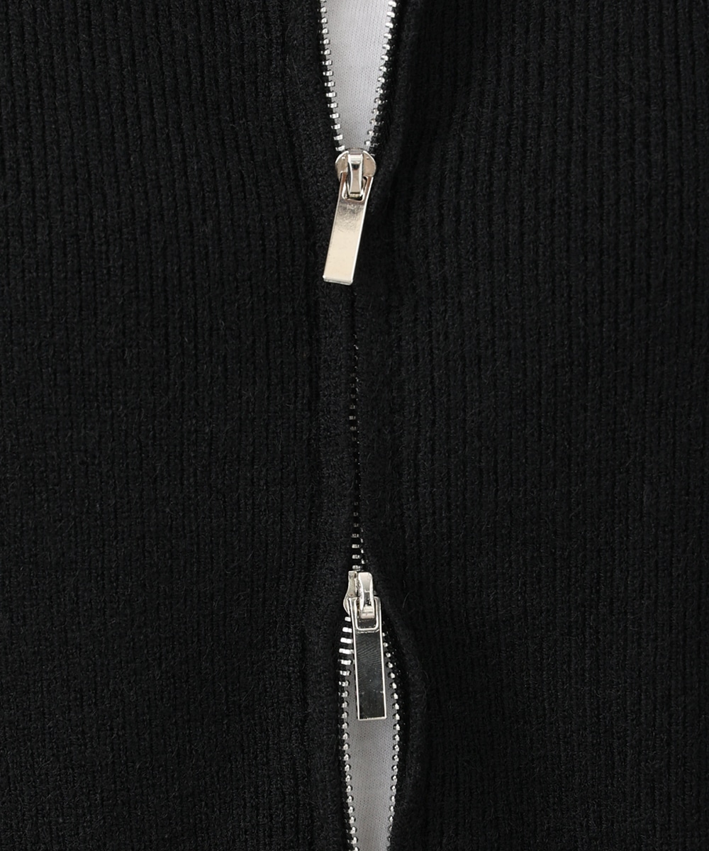 ZIPニット×スカートセット