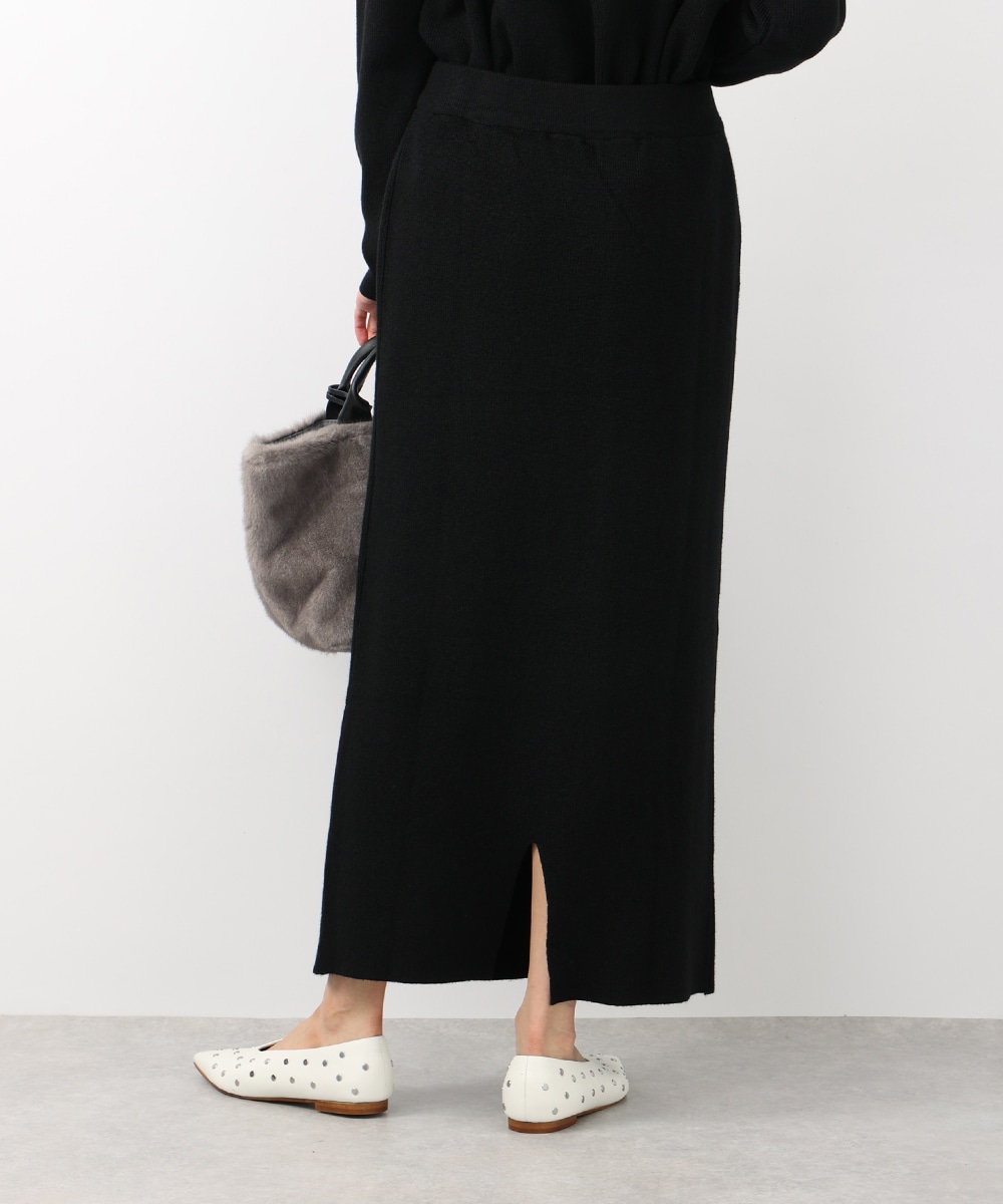 ZIPニット×スカートセット