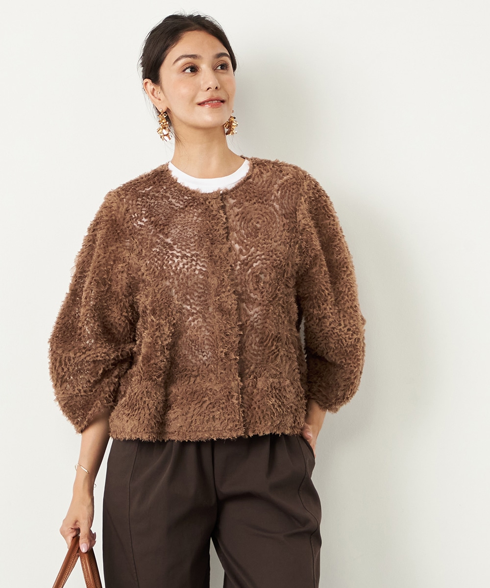  armoire capriceのフリルシアージャケット
