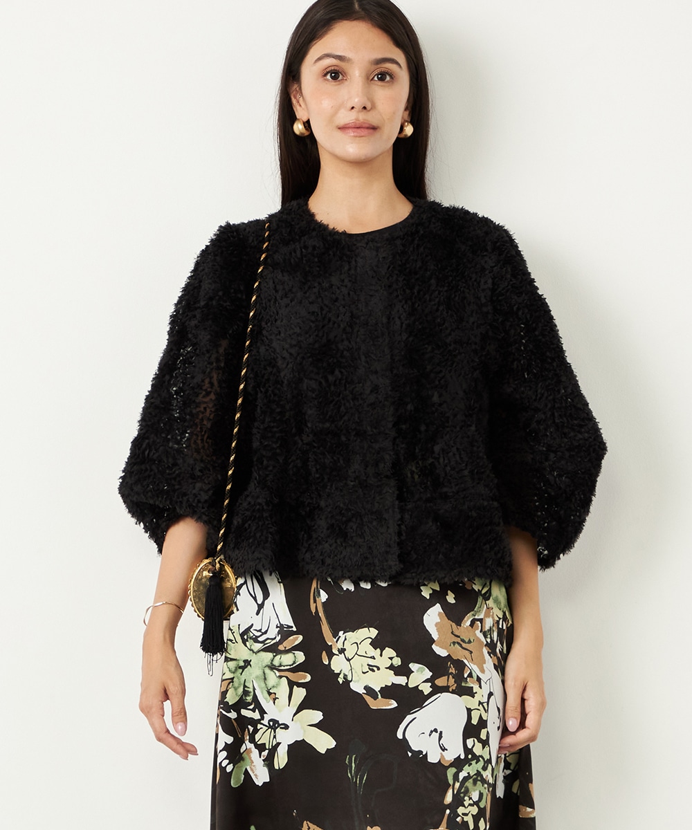  armoire capriceのフリルシアージャケット