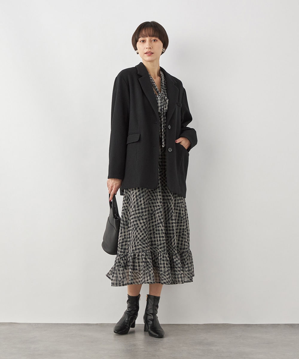 ウールツイードジャケット