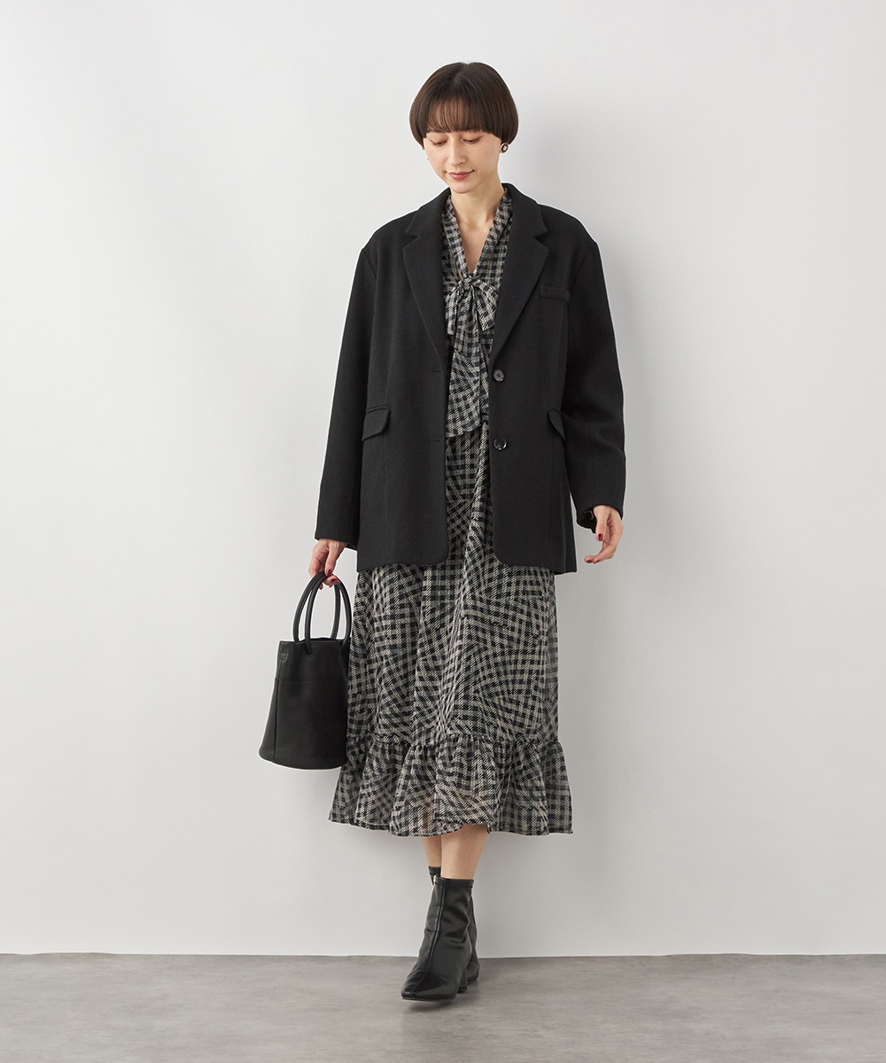 ウールツイードジャケット