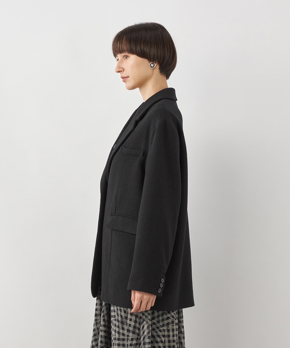 ウールツイードジャケット