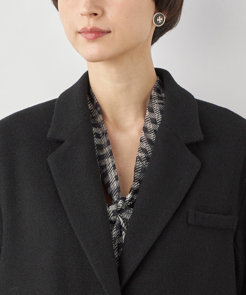 ウールツイードジャケット