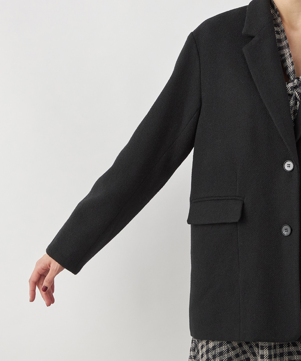 ウールツイードジャケット